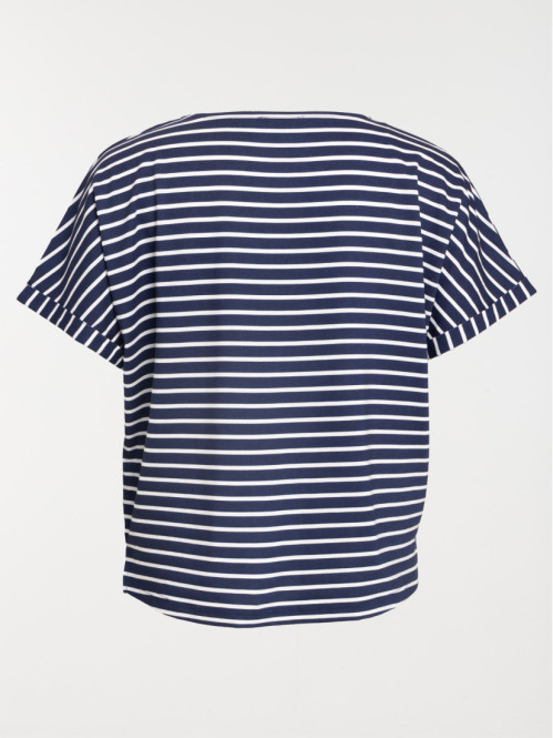 T-shirt rayé grande taille femme T-shirt rayé grande taille femme