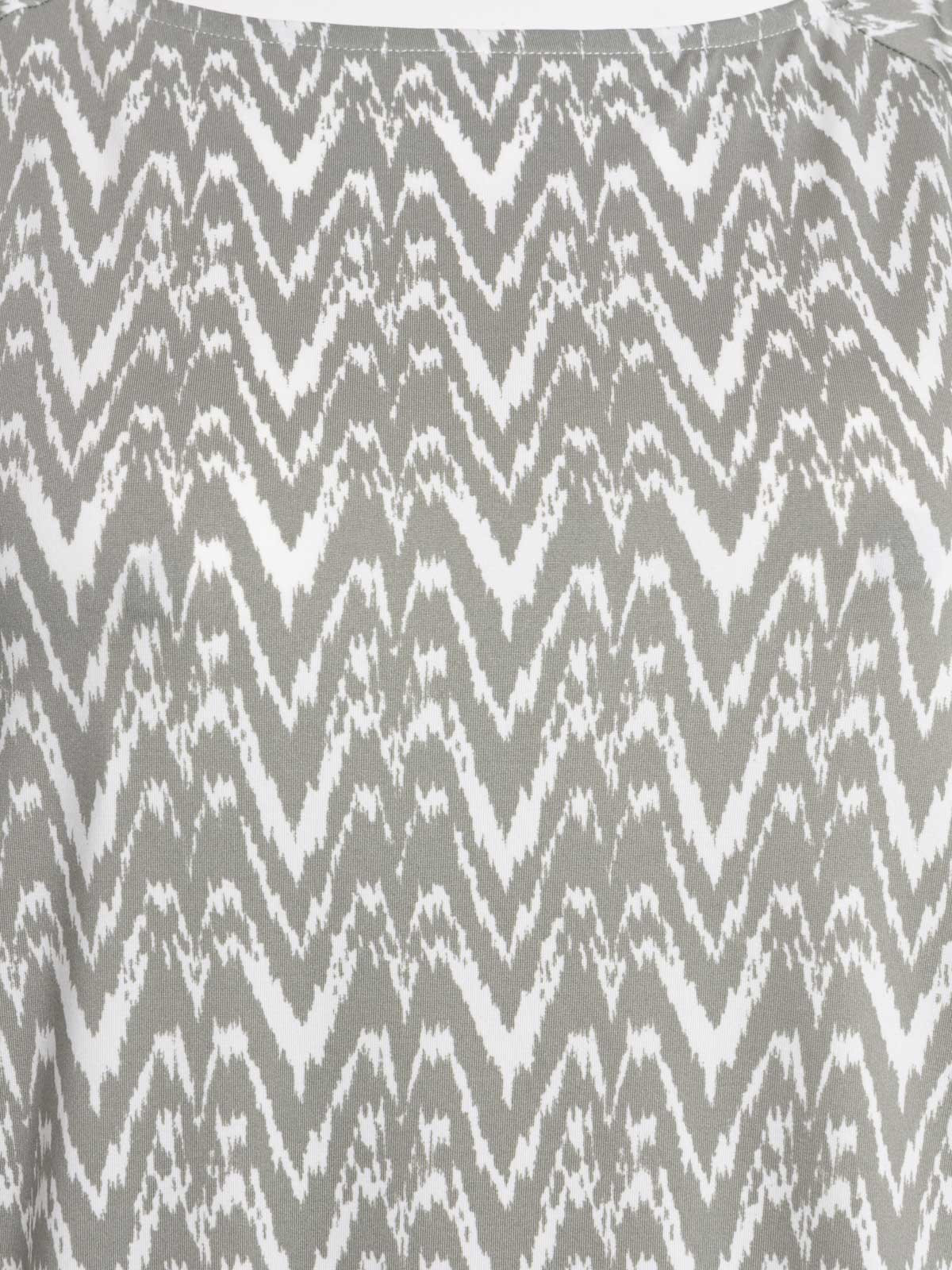 T-shirt ethnique grande taille femme