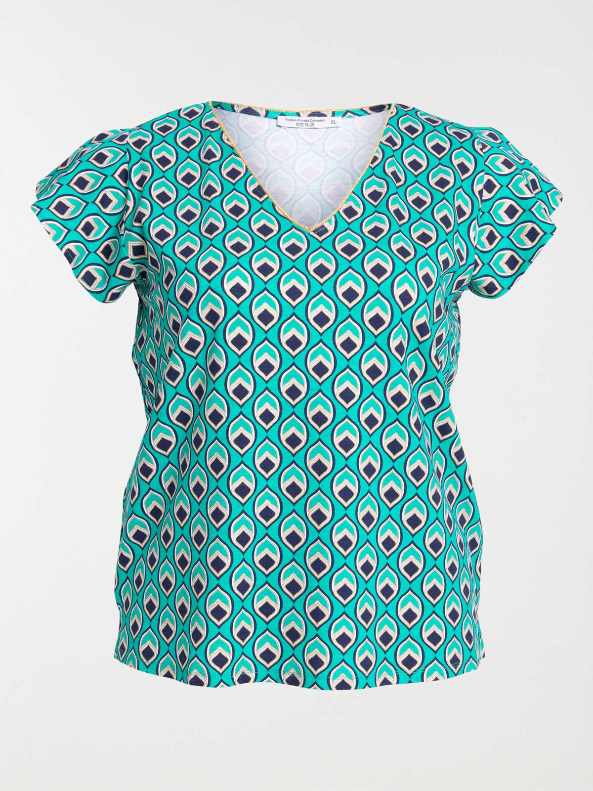 T-shirt graphique grande taille femme