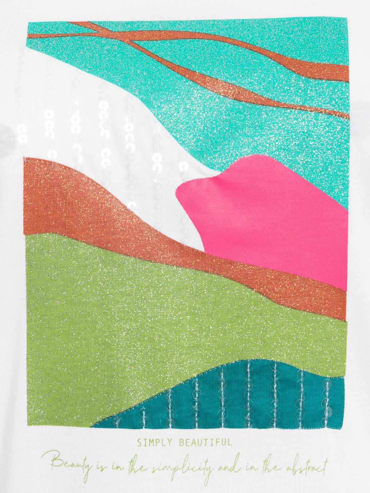 Tee-shirt motif grande taille femme