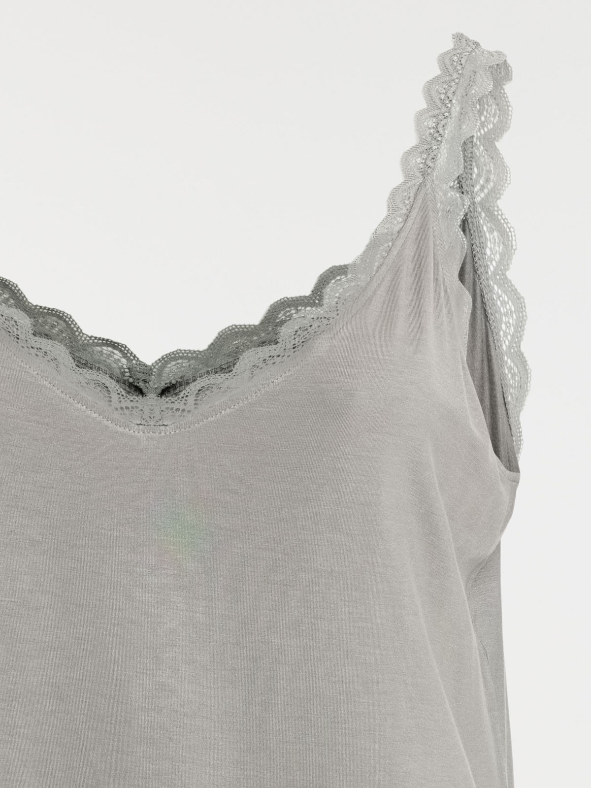 Débardeur dentelle grande taille femme