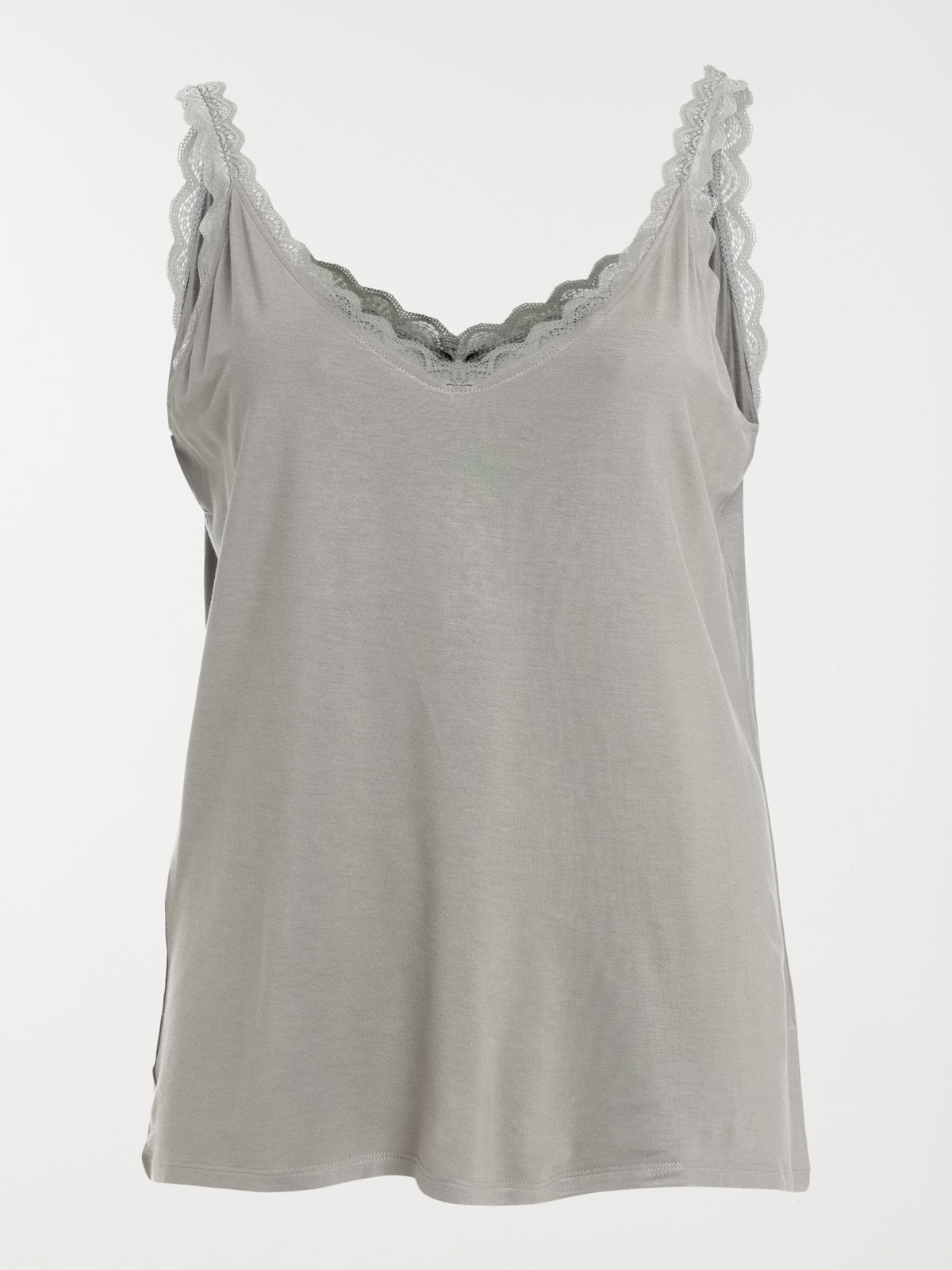 Débardeur dentelle grande taille femme