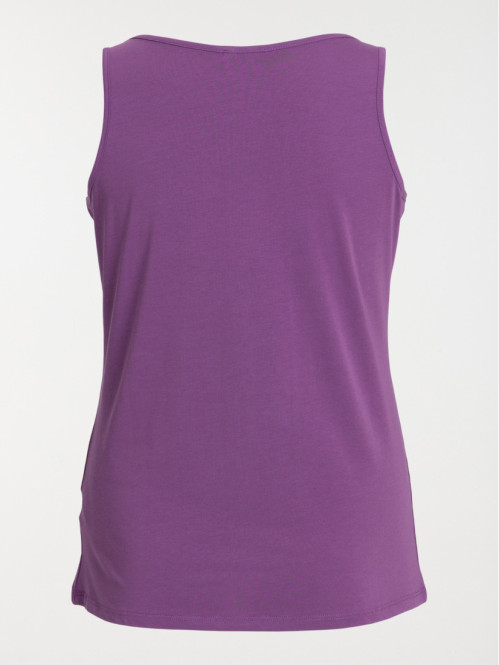 Débardeur femme grande taille violet Débardeur femme grande taille violet