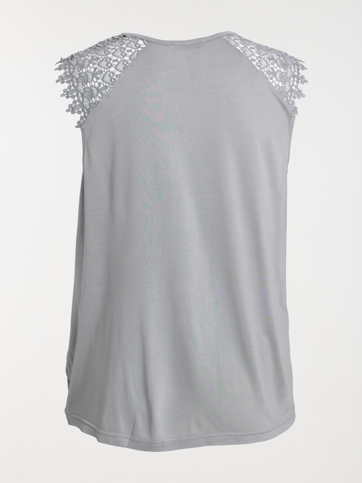 T-shirt vert grisé grande taille femme T-shirt vert grisé grande taille femme