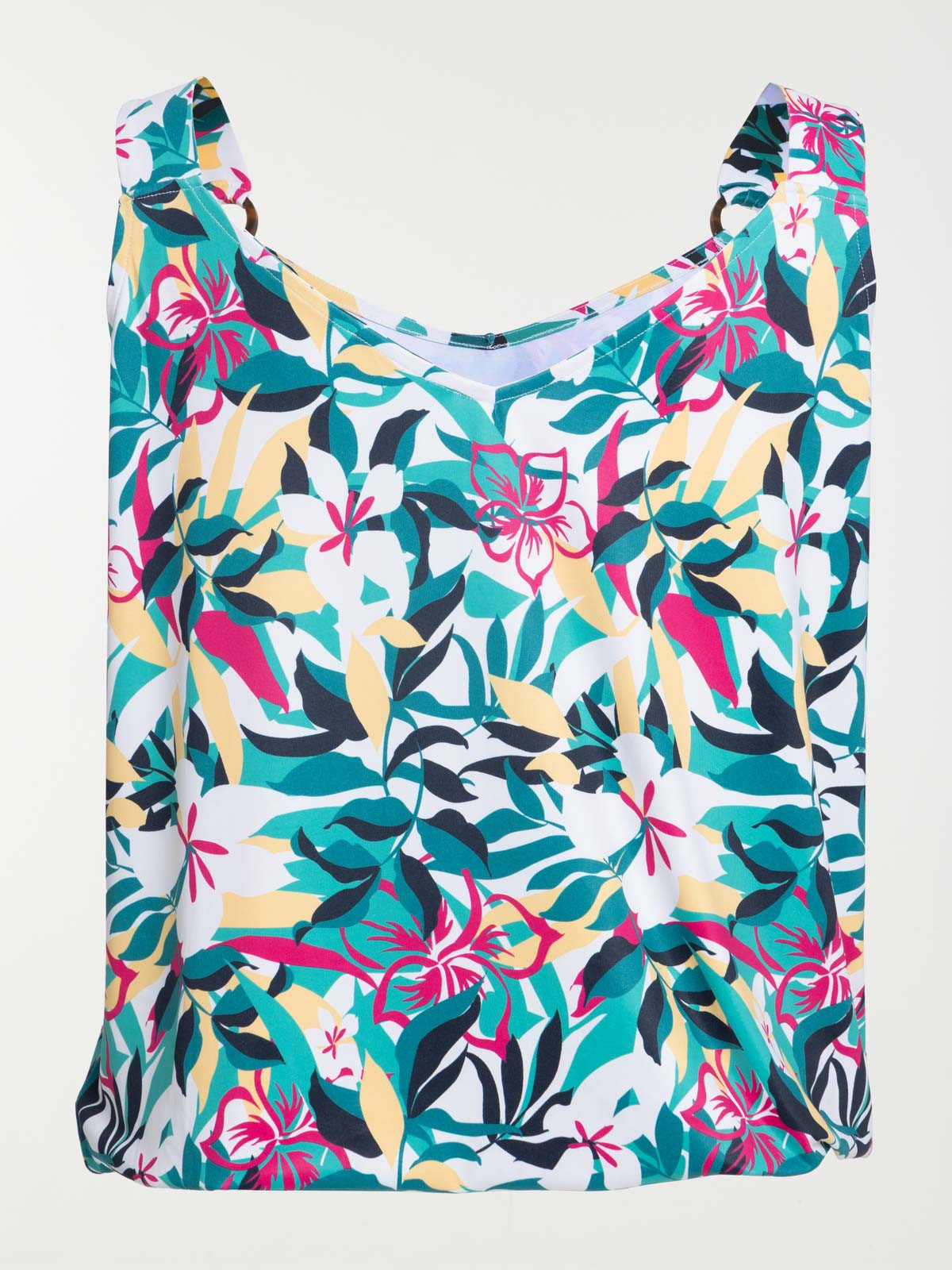 Débardeur imprimé grande taille femme