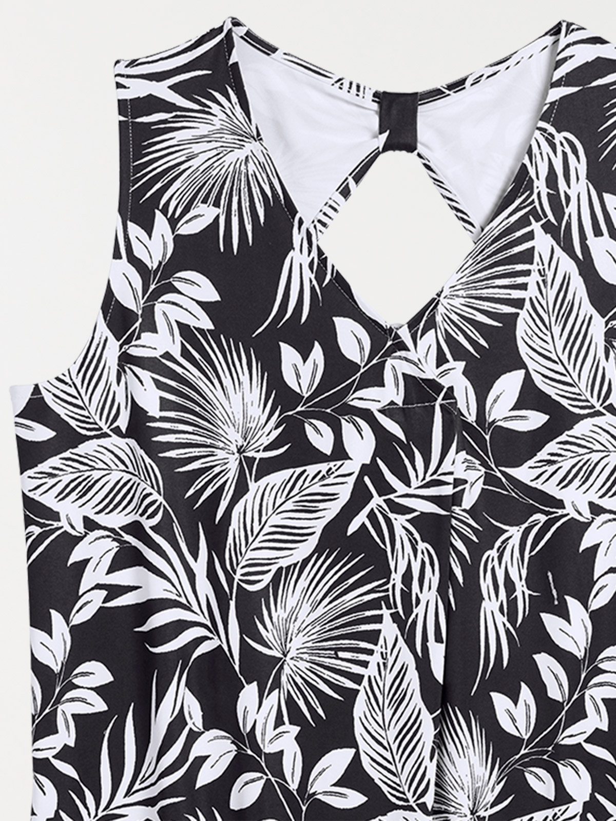 Débardeur motif grande taille femme