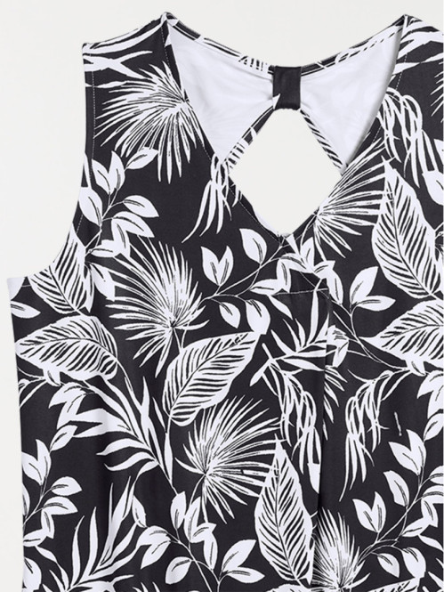 Débardeur motif grande taille femme