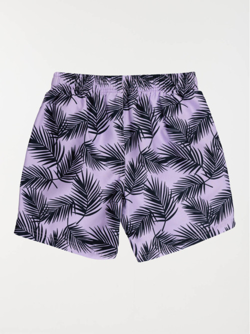 Short de bain feuillage...