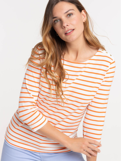 Tee-shirt boutons épaules...