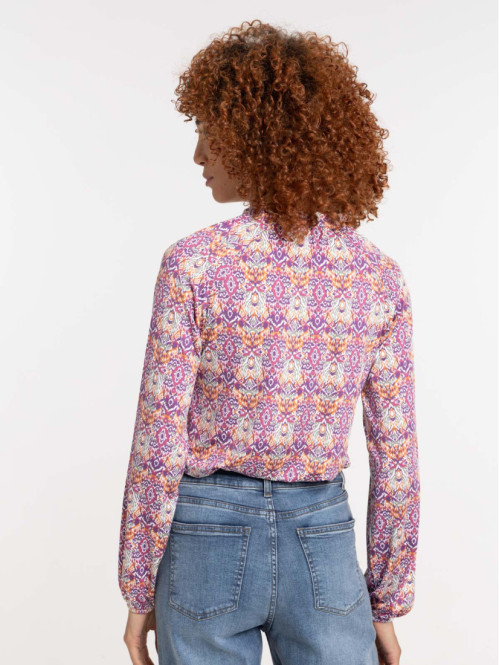 T-shirt imprimé santa purple femme T-shirt imprimé santa purple femme