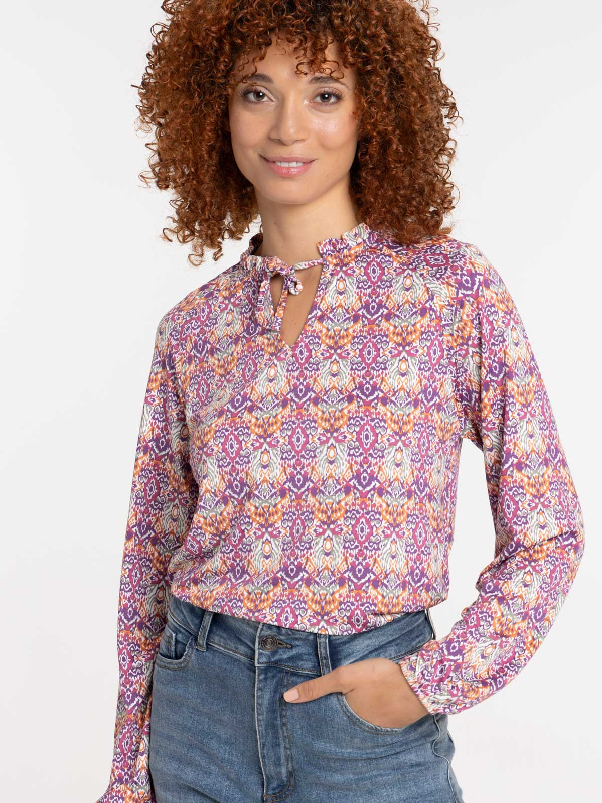 T-shirt imprimé santa purple femme T-shirt imprimé santa purple femme