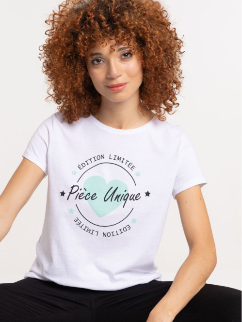 T-shirt pièce unique femme