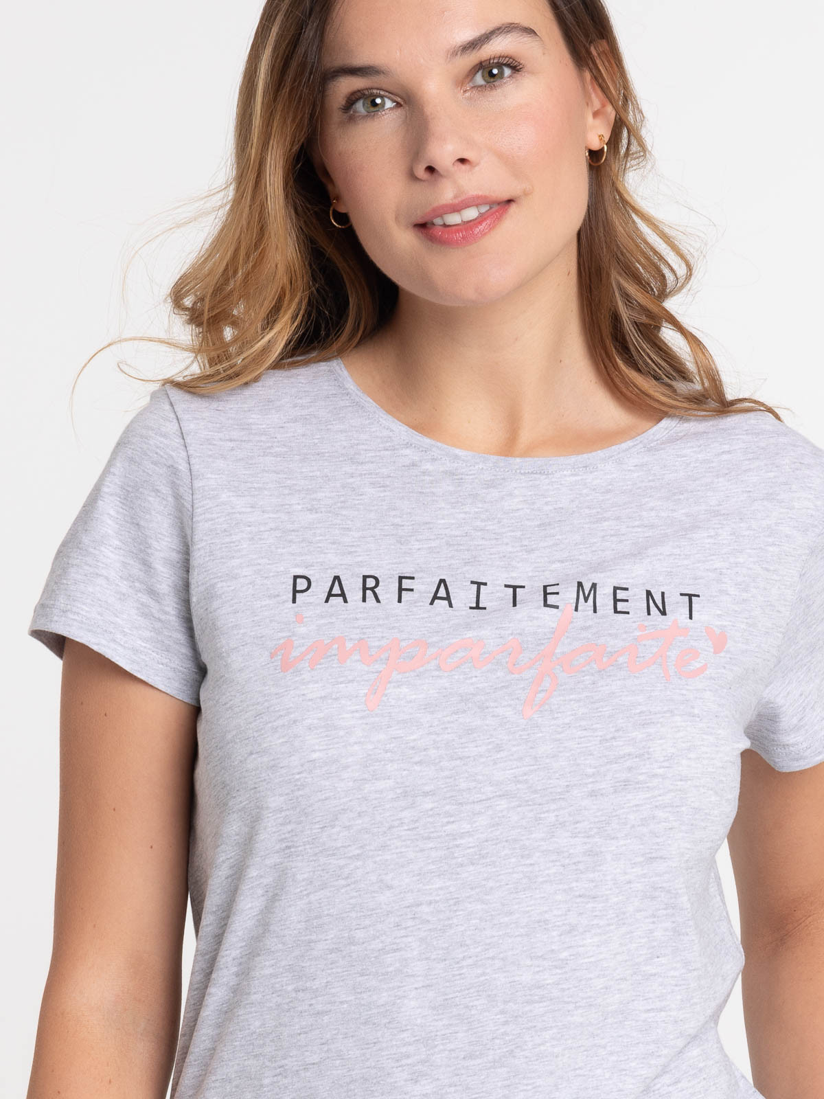 T-shirt parfaitement imparfaite femme