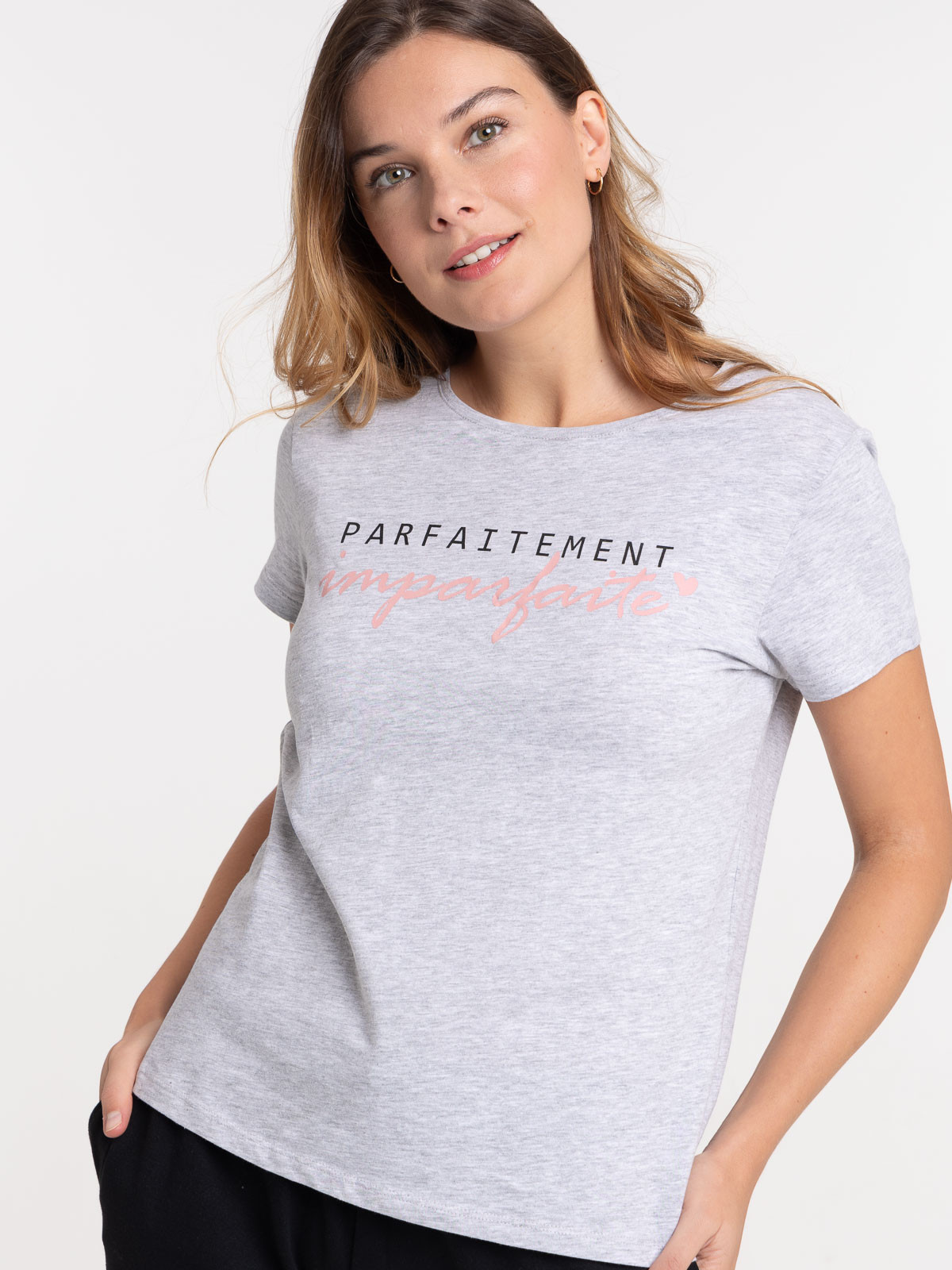 T-shirt parfaitement imparfaite femme
