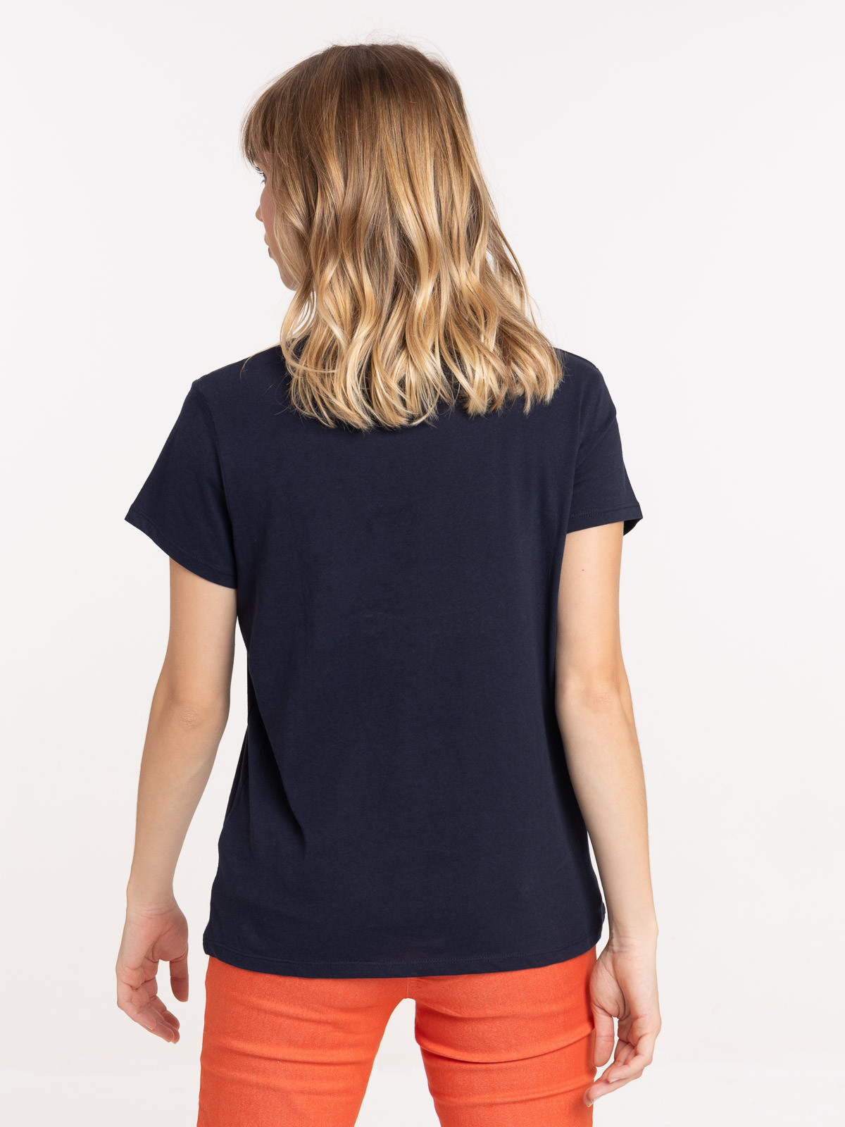 T-shirt message marine navy femme T-shirt message marine navy femme