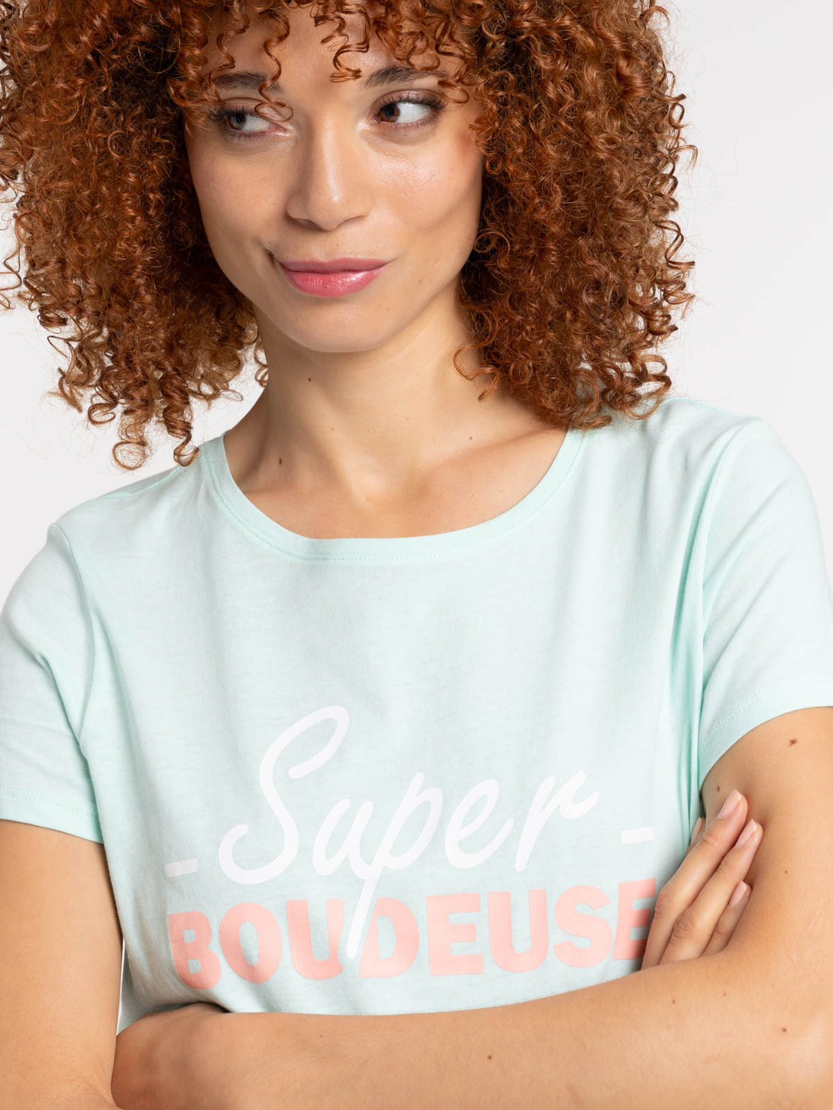 T-shirt super boudeuse femme