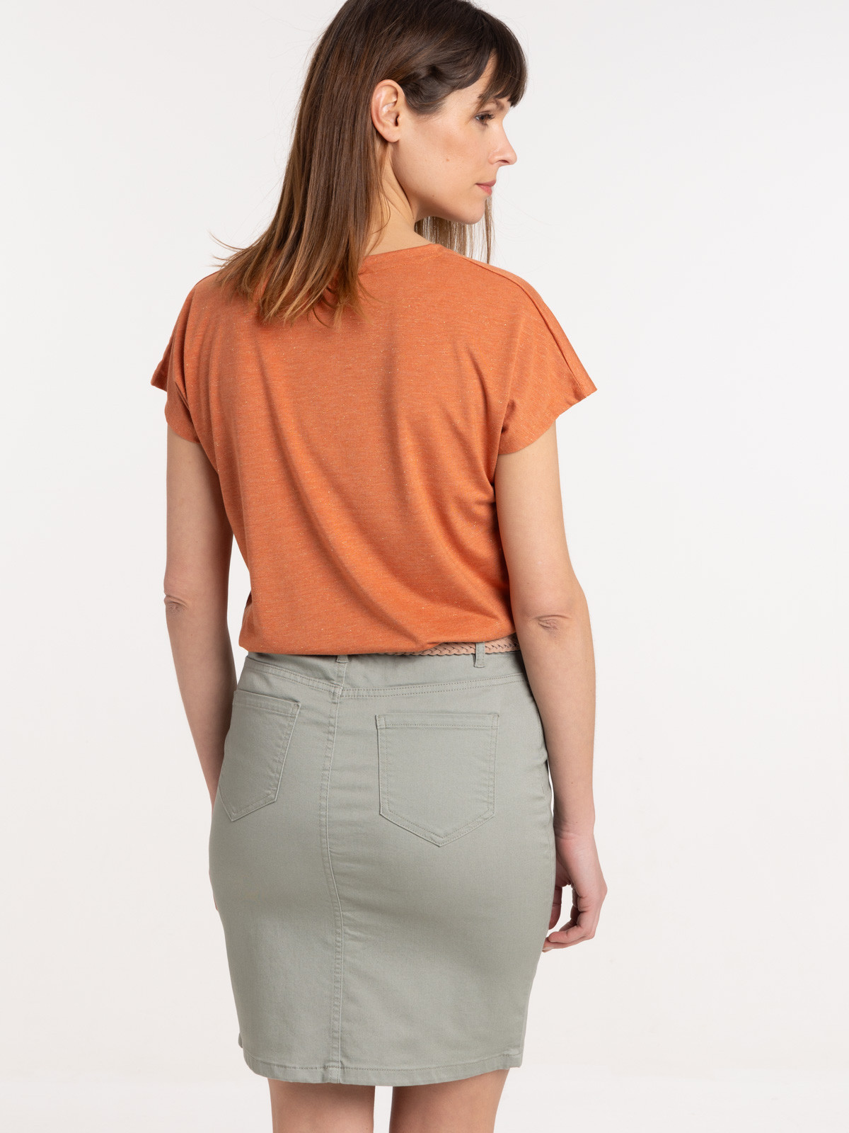 T-shirt épices imprimé arty femme