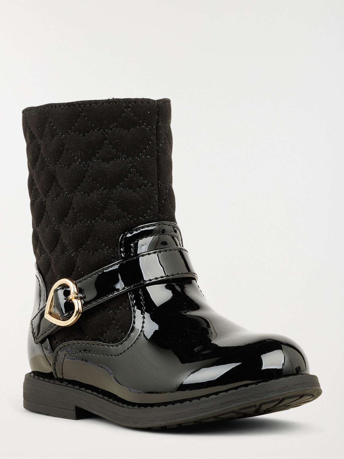 Bottes noires vernies fille (25-30)
