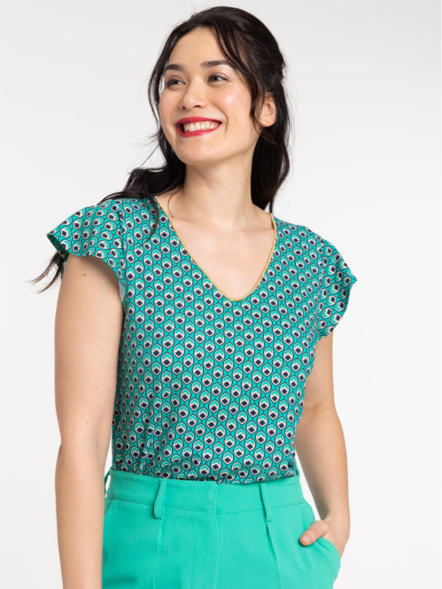 T-shirt imprimé graphique femme