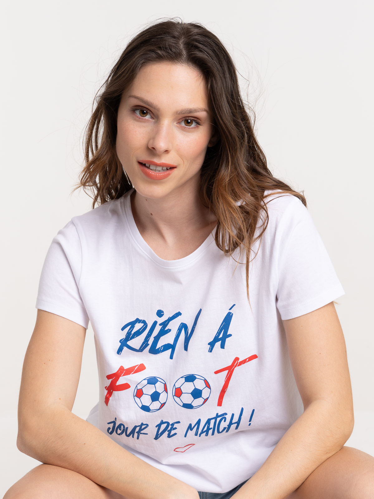 T-shirt football jour de match femme