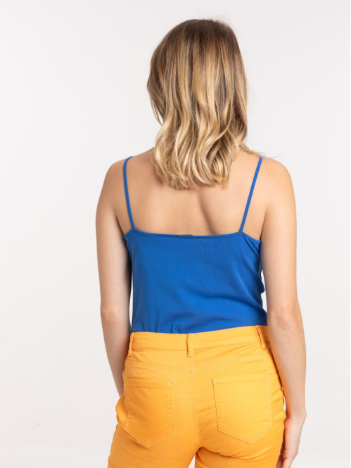 Débardeur bretelles cobalt femme Débardeur bretelles cobalt femme