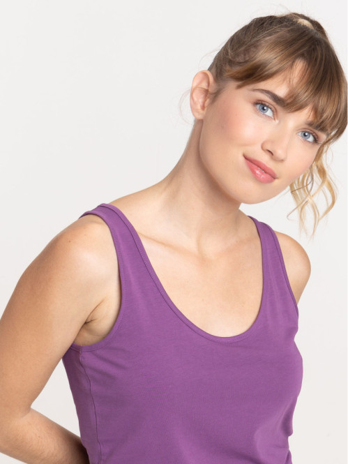 Débardeur basique santa purple femme Débardeur basique santa purple femme