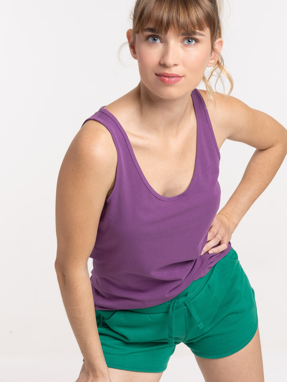 Débardeur basique santa purple femme Débardeur basique santa purple femme