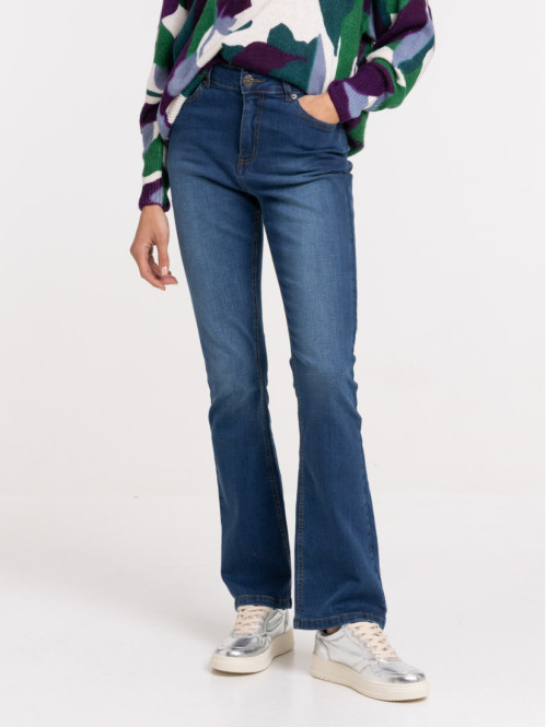 Jean flare stone femme