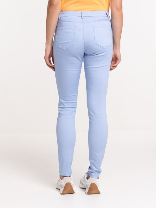 Pantalon skinny serenity blue femme