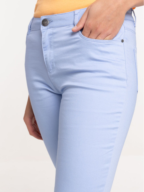 Pantalon skinny serenity blue femme