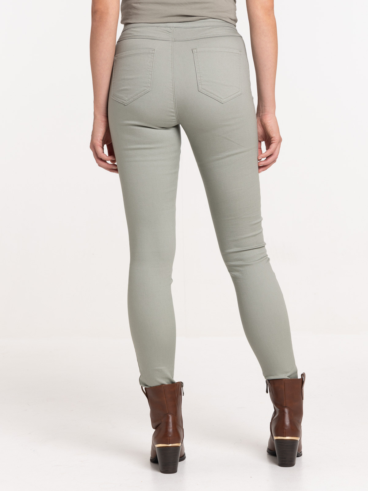 Jegging vert grisé femme Jegging vert grisé femme
