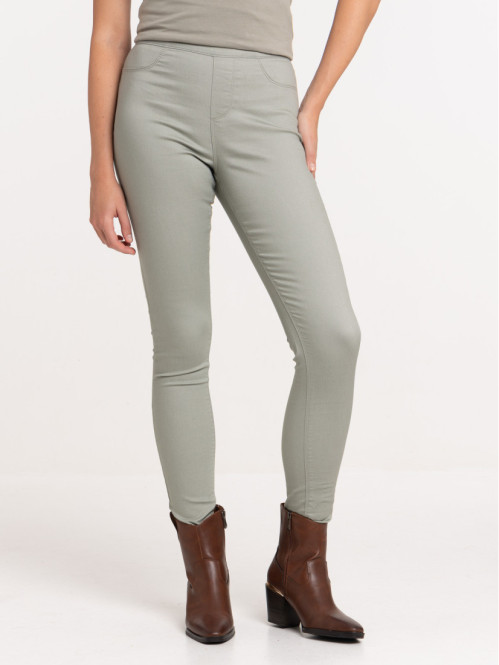 Jegging vert grisé femme Jegging vert grisé femme