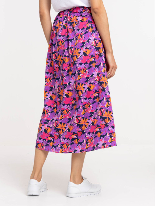 Jupe longue fleurie femme
