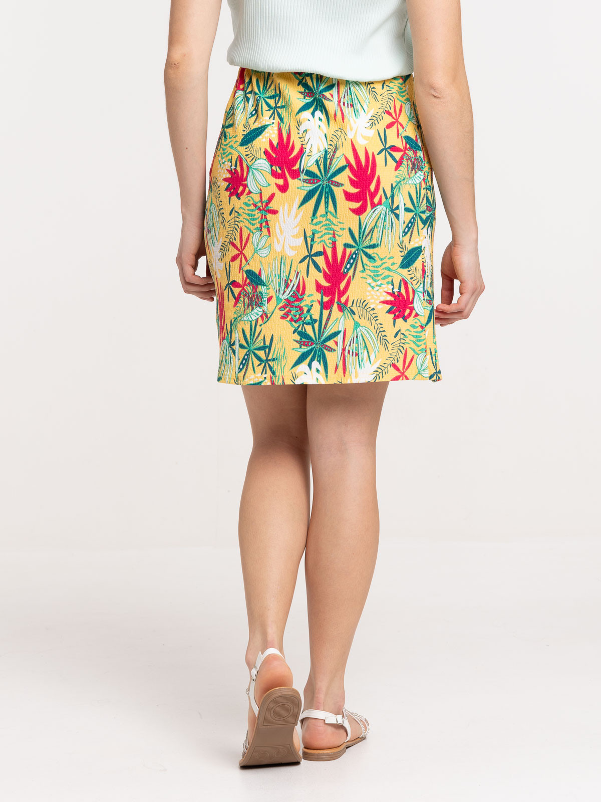 Jupe courte fleurie femme Jupe courte fleurie femme