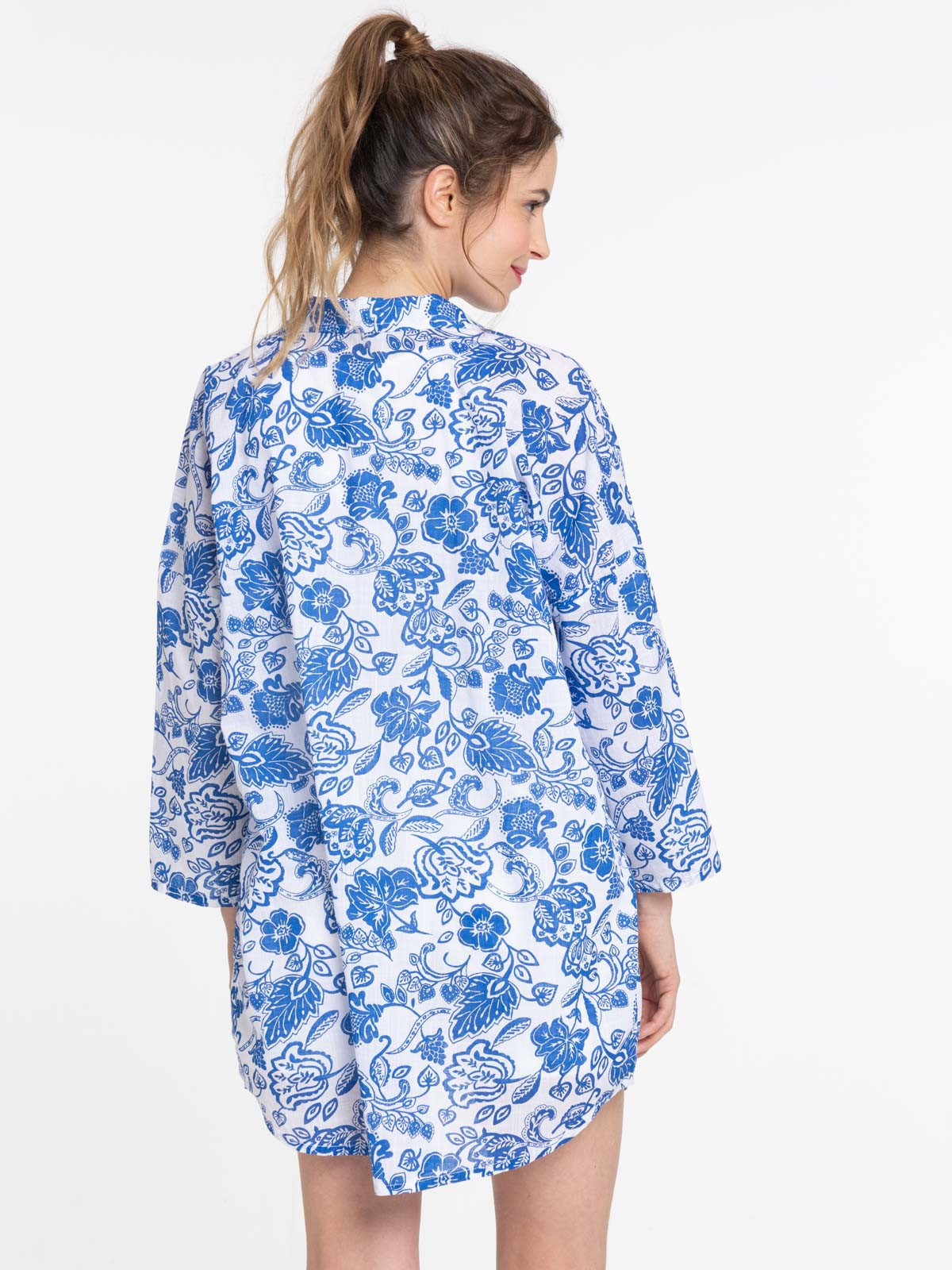 Maxi chemise imprimée femme Maxi chemise imprimée femme