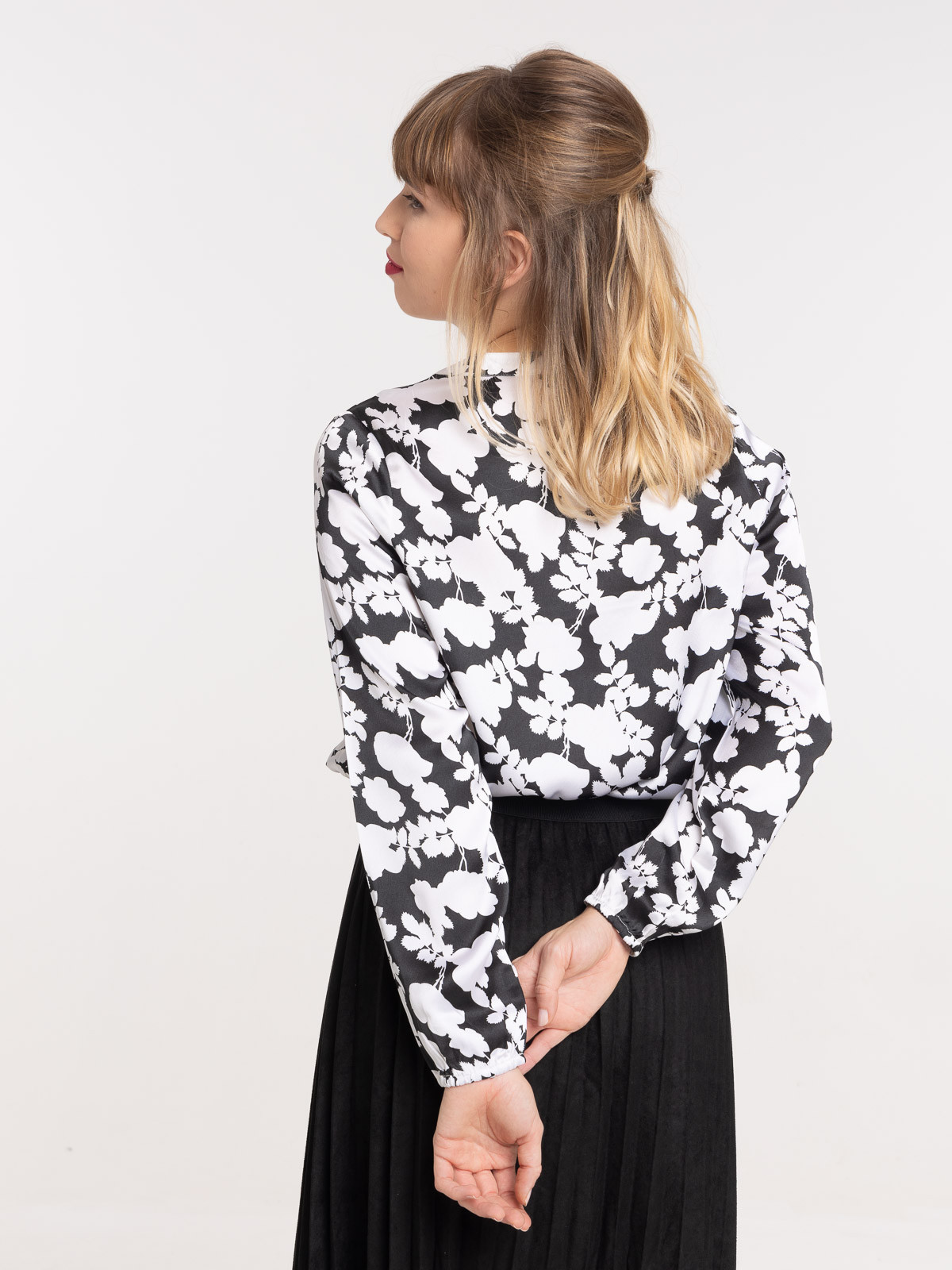 Blouse imprimée florale femme