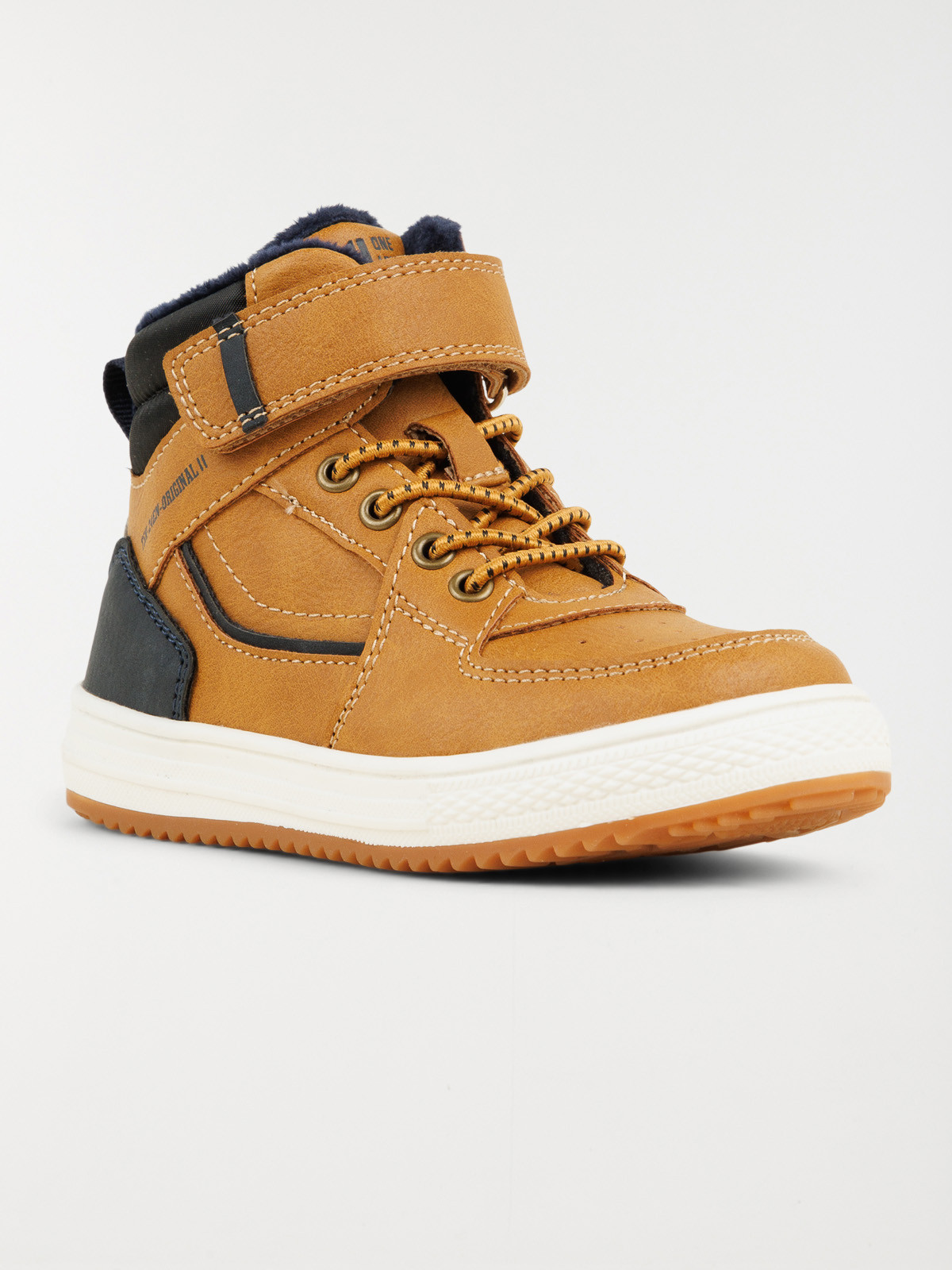 Boots garçon scratch camel (24-30)