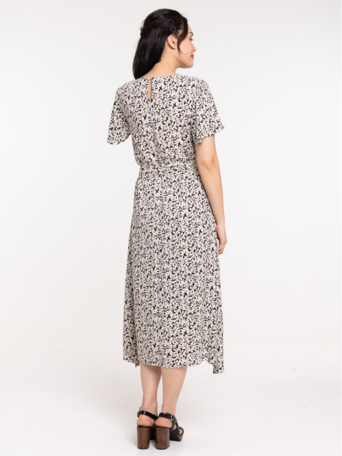 Robe fleurie longue femme