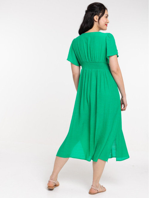 Robe longue coloris gazon...