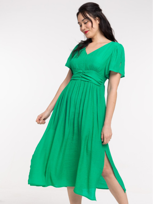 Robe longue coloris gazon...