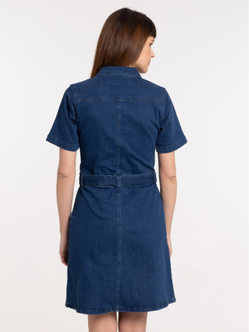Robe denim stone femme