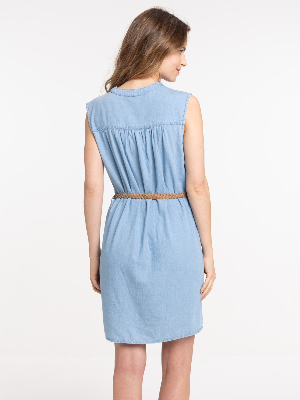 Robe saharienne bleached femme