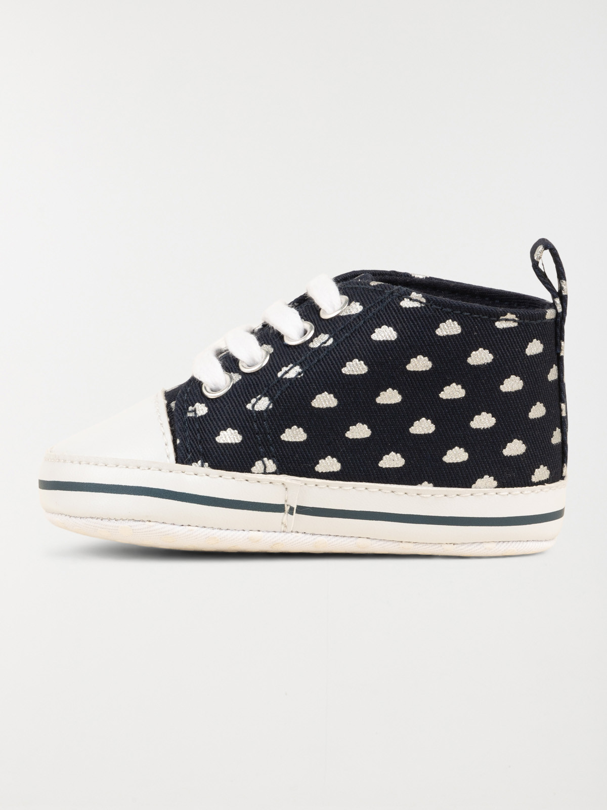 Bottons nuages navy blue fille (16-20)