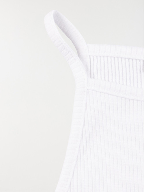 Débardeur côtelé fille...