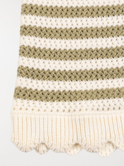 Débardeur maille tricot fille (XXS-M) Débardeur maille tricot fille (XXS-M)