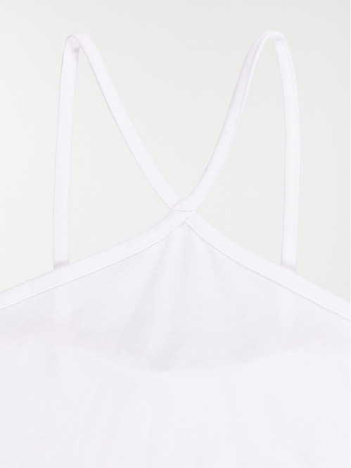 Débardeur blanc fille (XXS-M)