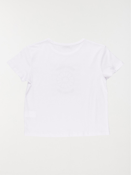 T-shirt floral blanc fille (XXS-M) T-shirt floral blanc fille (XXS-M)