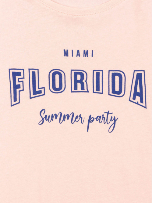 T-shirt Floride chamallow fille (XXS-M)