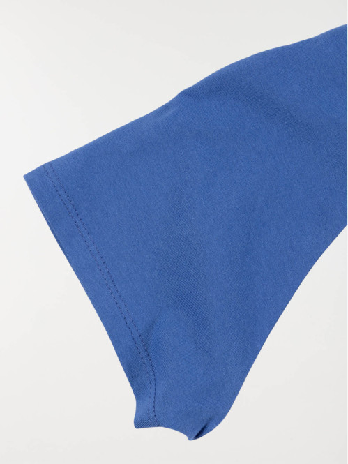 T-shirt bicolore message fille (XXS-M) T-shirt bicolore message fille (XXS-M)