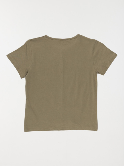 T-shirt lichen green fille (XXS-M)